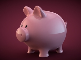 小猪存钱罐C4D模型 Piggy bank