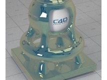 Vray for C4D琉璃材质 Materiale Perlaceo