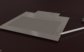 手写板C4D模型 Tablet 3D model