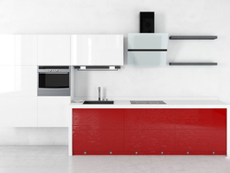 整体厨房厨柜c4d模型Kitchen cabinet - 039