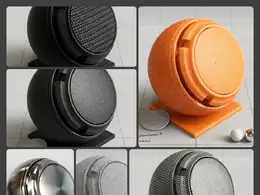 50多种GSG高品质科技产品贴图素材预设合集​GSG Material：Tech Product