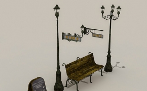 Street Object 3D