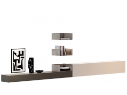 Caccaro品牌悬挂式开放单元模块3D模型素材下载Suspended Modules With Open Units by