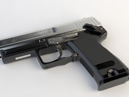 手枪(Heckler & Koch USP)C4D模型