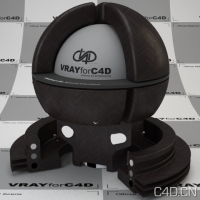 vray for c4d材质：Parquet_Wenge Satin