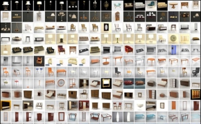 上千种家具3D模型 1000 Furniture Models