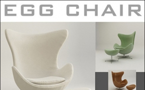蛋椅3D模型 Egg Chair