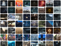 【204套C4D工程】超大容量250G科幻未来太空朋克场景合集/OC渲染/写实动画工程