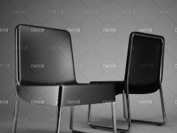 儿童理发椅子C4D模型