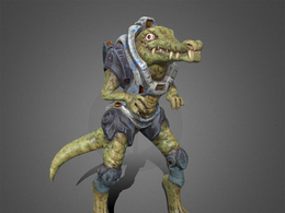 鳄鱼机甲怪crockie-vgdc