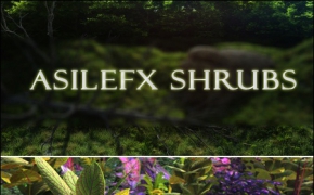 VUE灌木/热带植物3d模型 AsileFX Shrub & Tropical Plants Pack – Vuegen