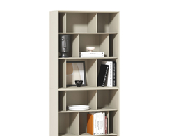 Eforma弯曲书架A型双组3D模型素材下载Bendy Bookcase Ax2 by Eforma