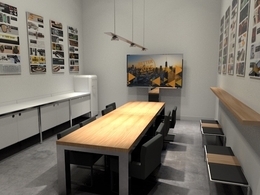 小会议室C4D模型 Meeting Room C4D Scene