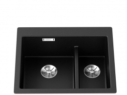 Pleon 6 分体式厨房水槽 (Blanco品牌双槽台下盆)3D模型素材下载Pleon 6 Split Kitchen