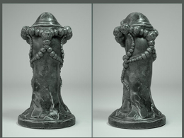 外星人雕像C4D模型 Alien Statue