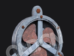 C4D生锈风扇设备模型 KB3D_HEM_BldgMD_Lgrp
