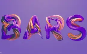 Cinema 4D制作抽象字母笔刷动画环绕效果教程 “Brush in the Air” 案例