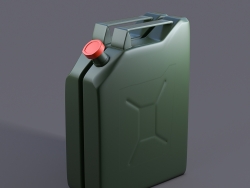 油桶C4D模型 Jerry-Can