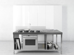 整体厨房厨柜c4d模型Kitchen cabinet - 017