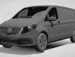 梅赛德斯奔驰货车2021款C4D汽车模型下载