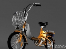 MAYA电动车模型 Electric cars