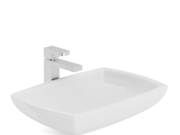 洗脸盆陶瓷阳台洗手盆台上盆C4D模型