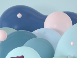 C4D Octane抽象人物插画工程