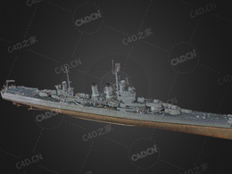 美国海军威奇塔级补给舰C4D模型下载Wichita 3d model