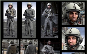 《使命召唤现代战争》美国大兵人物3D模型 Call Of Duty Modern Warfare 3 models