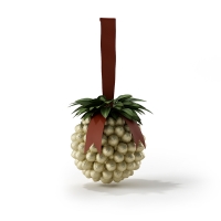 圣诞节装饰品C4D模型 Christmas decorations 3D model