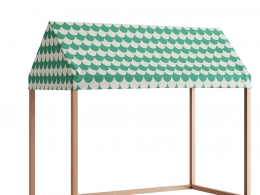 Nobodinoz绿鳞伊比萨家居小屋126x66x1133D模型素材下载Ibiza Home Hut 126x66x113 Gre