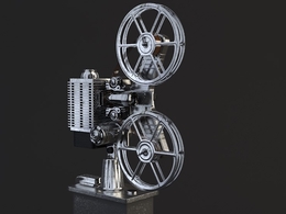 电影放映机C4D模型 Film Projector