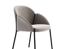 安德里亚餐椅餐厅座椅3D模型素材下载Andrea Chair by Artifort