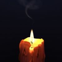 蜡烛C4D模型 candle 3d model