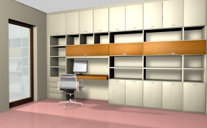 档案管理室C4D模型Archives management room 3D model