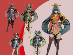 游戏动漫人物女战士安妮西娅·罗恩模型AnisiaRoon_v1.0
