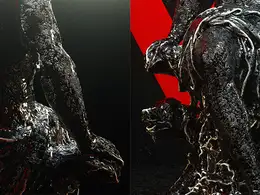 C4D实用工程第594季：猎人金属雕塑艺术C4D工程 C4D Project[Cinema4D - Octane]