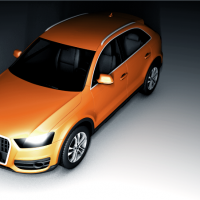 audi q3-奥迪C4D模型