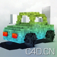 C4D脚本：Voxel Effect v.1