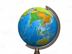 地球仪C4D模型