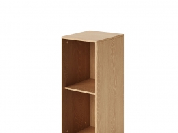 冰棒窄书架 (Flexa儿童家具)3D模型素材下载Popsicle Narrow Bookcase by Flexa
