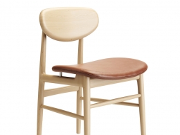 Fred 白蜡木餐椅实木椅子3D模型素材下载Fred Ash Dining Chair by Lema