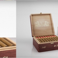 木盒雪茄香烟C4D模型 Cigar cigarette 3D model