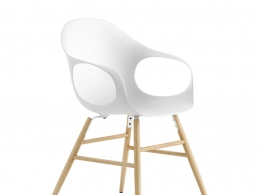 克里斯塔利亚品牌实木腿大象椅3D模型素材下载Elephant Chair With Wood Legs by Krist