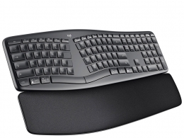 罗技人体工学无线键盘3D模型素材下载Ergo K860 Wireless Keyboard by Logitech