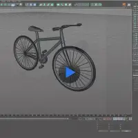 C4D自行车建模视频教程（503MB）