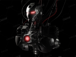 C4D钢铁侠机器人模型-复仇者联盟模型