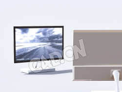 C4D LED电视显示器模型 Video Production Pack - LED TV