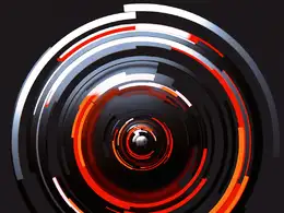 C4D实用工程第258季：转动的圆环动画C4D工程文件 c4d project