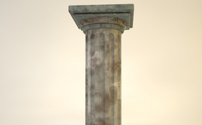 罗马柱C4D模型 Pillar 3d model
